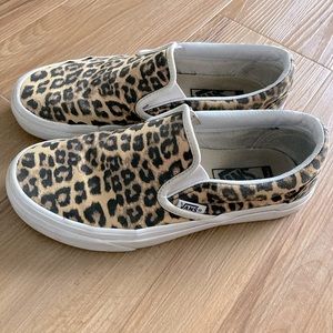 Cheetah print Vans